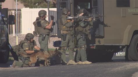 MARICOPA, <strong>AZ</strong> (3TV/CBS 5) - <strong>Police</strong> in Maricopa say a suspect has died after an hours-long barricade at a home in the Villages neighborhood near Honeycutt and SR 347 in Maricopa. . Police standoff mesa az today